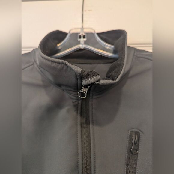 ICEBURG OUTERWEAR Women's Soft Shell Jacket Black fleece wind snow rainproof XL - Picture 4 of 8